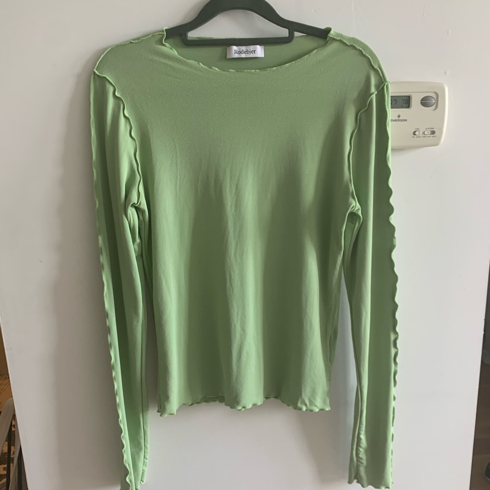 Rodebjer Ziggy Jersey Top in Cactus!